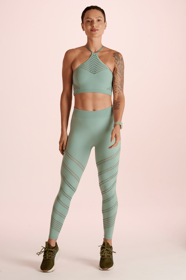 Conjunto Top e Legging Santorini Raschel Lupo