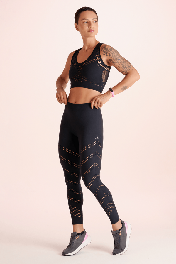 Conjunto Top e Legging Santorini Raschel Lupo