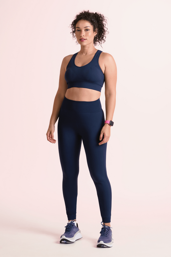 Conjunto Top e Calça Legging Seamless Basic